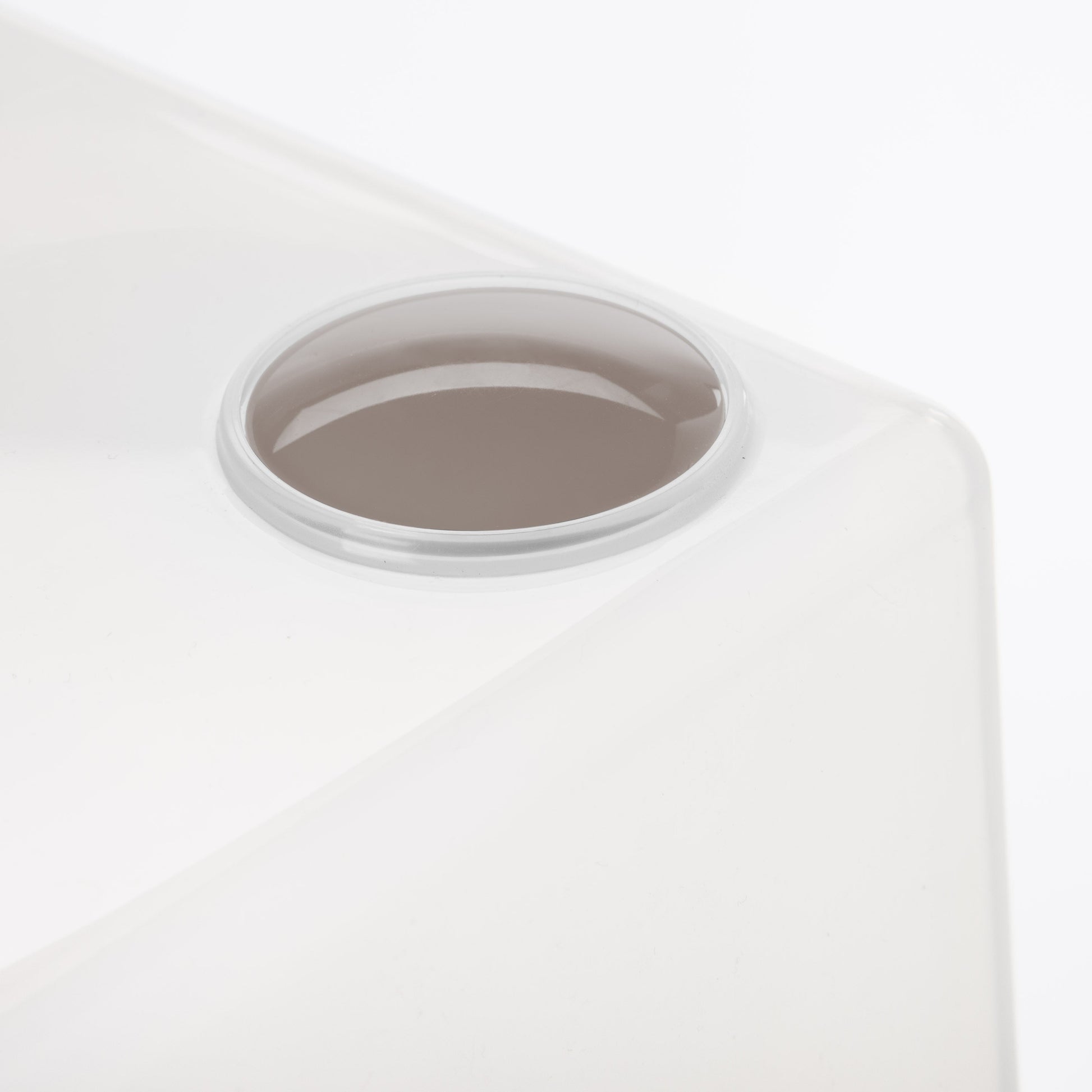61 Quart Store And Slide Storage Box, 6 Pack, Clear with Tan Handles - IRIS USA, Inc.