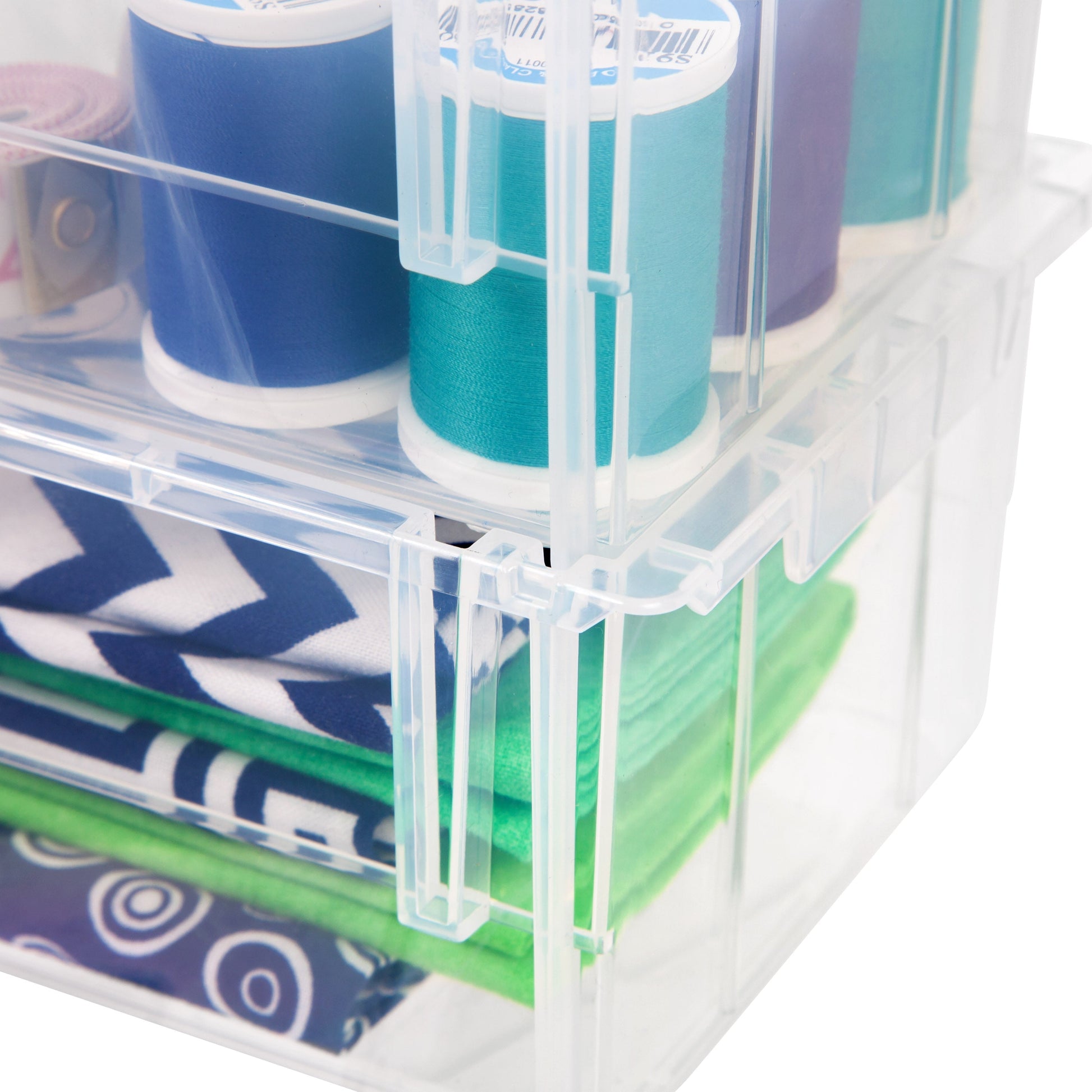 Medium Bin, 8 Pack, Clear - IRIS USA, Inc.