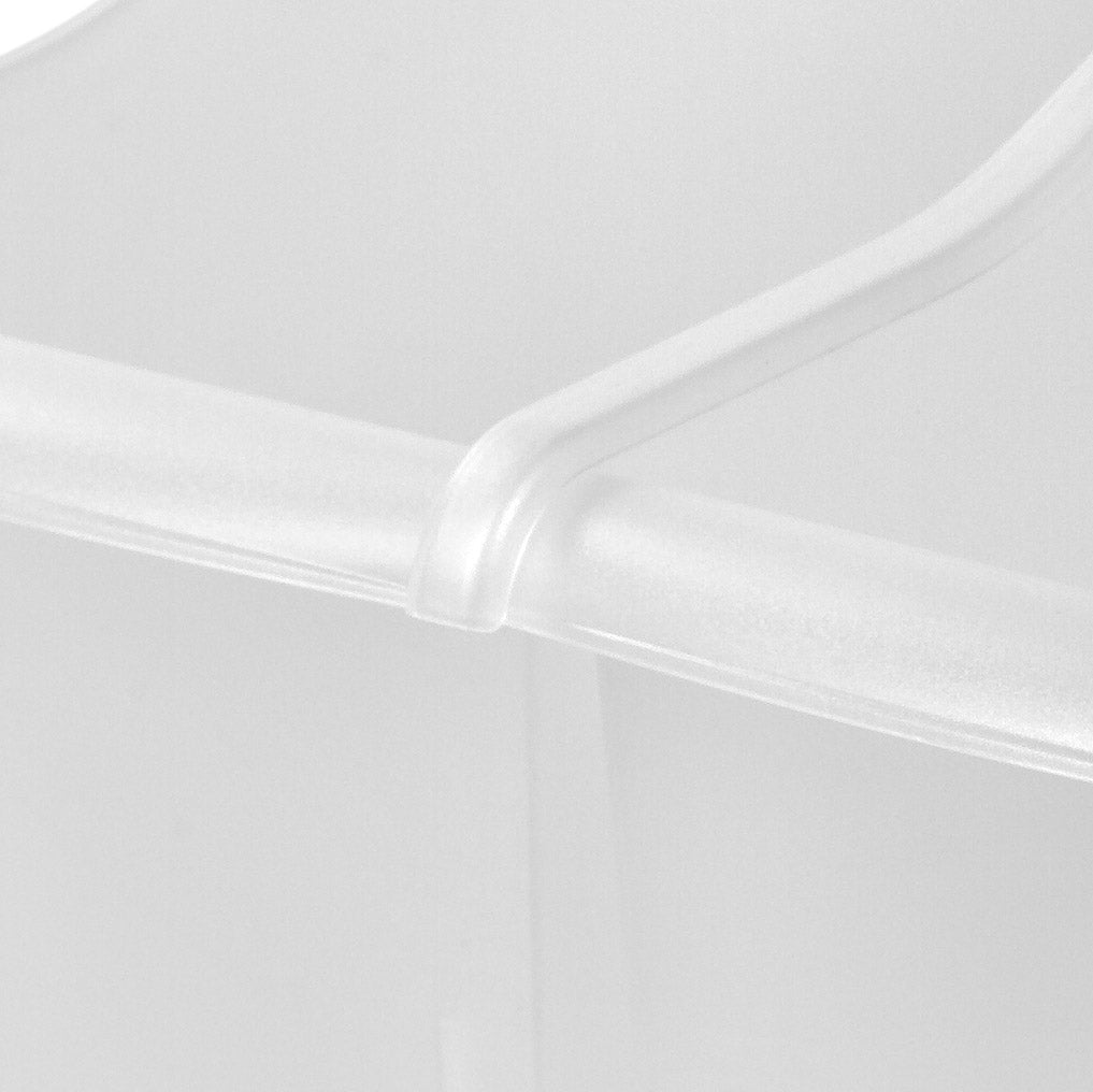 Connecting Book Bin, 8 Pack, Clear - IRIS USA, Inc.