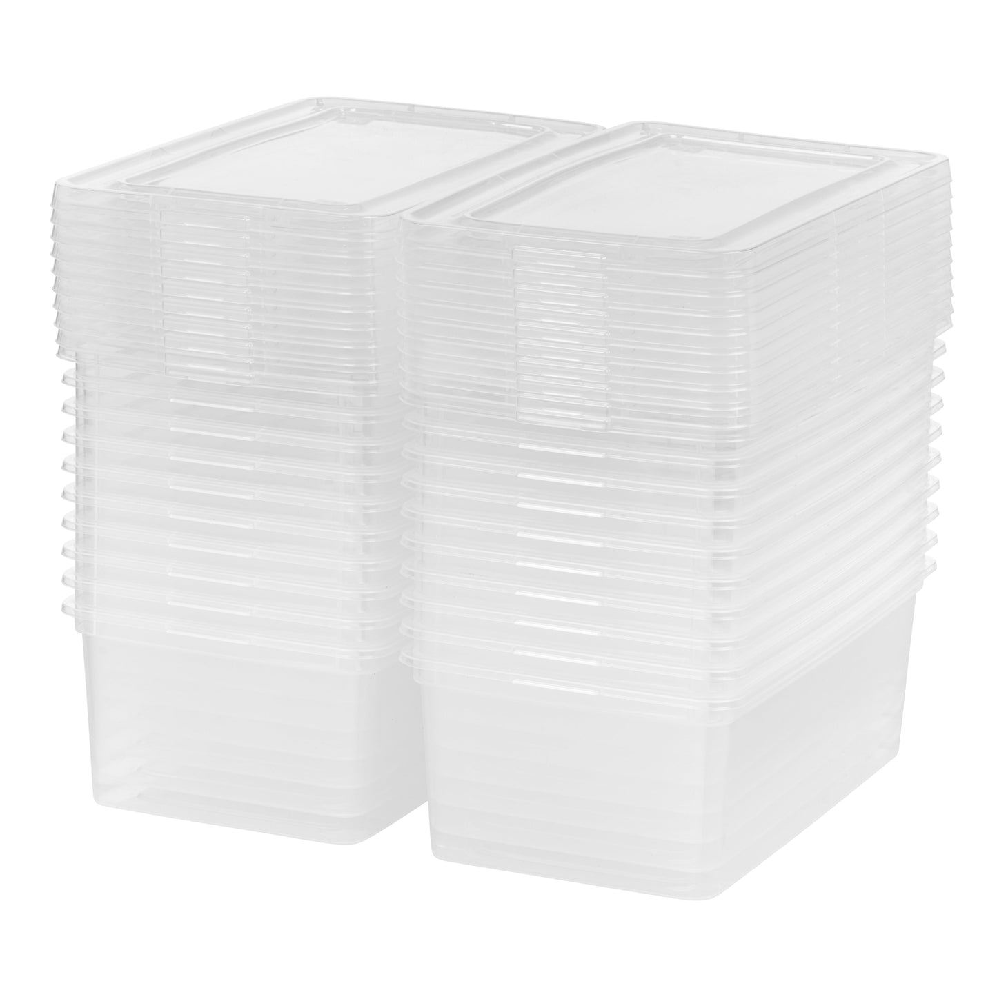 Clear Storage Box - 5 QT - 20 Pack - IRIS USA, Inc.
