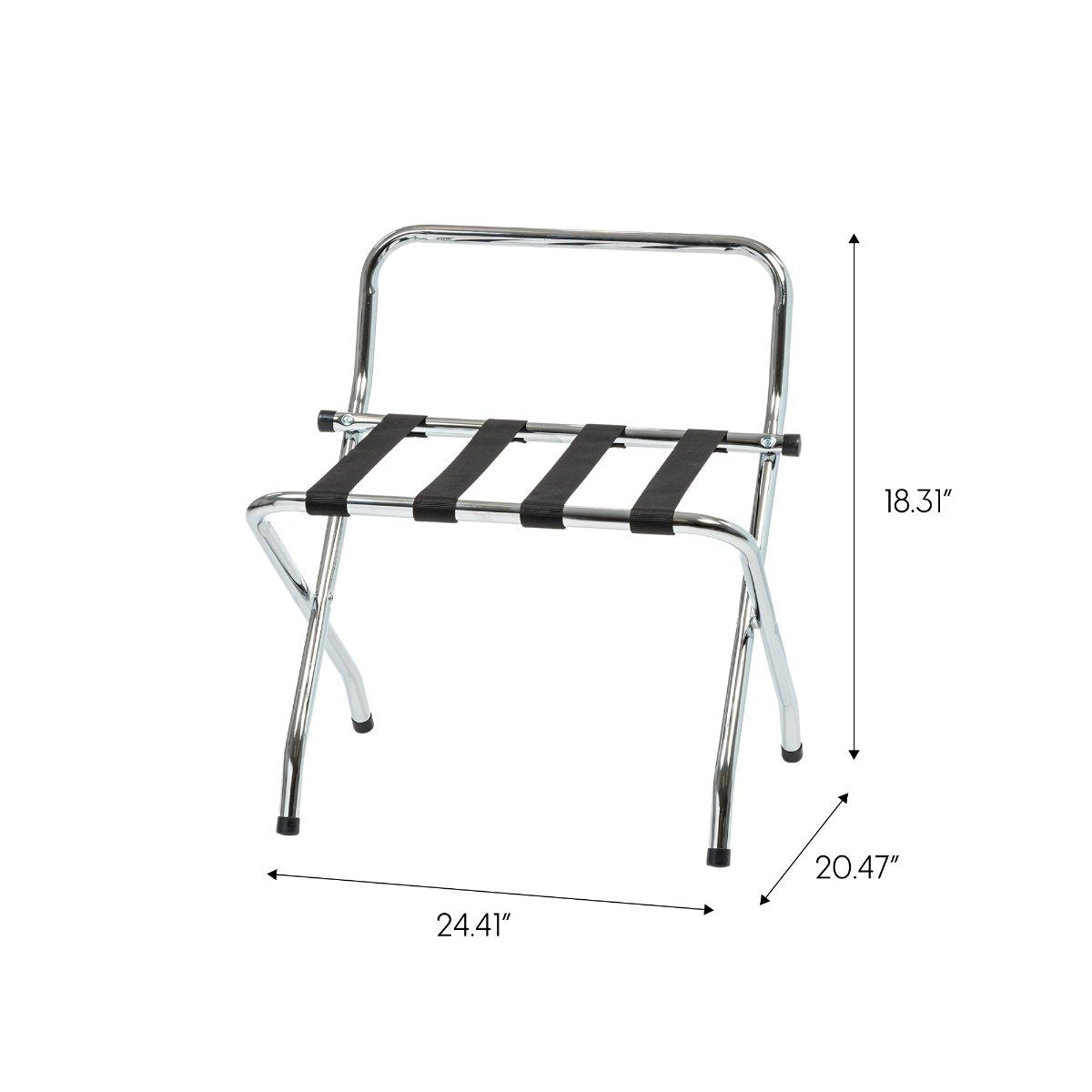 Luggage Rack with Support Bar - IRIS USA, Inc.