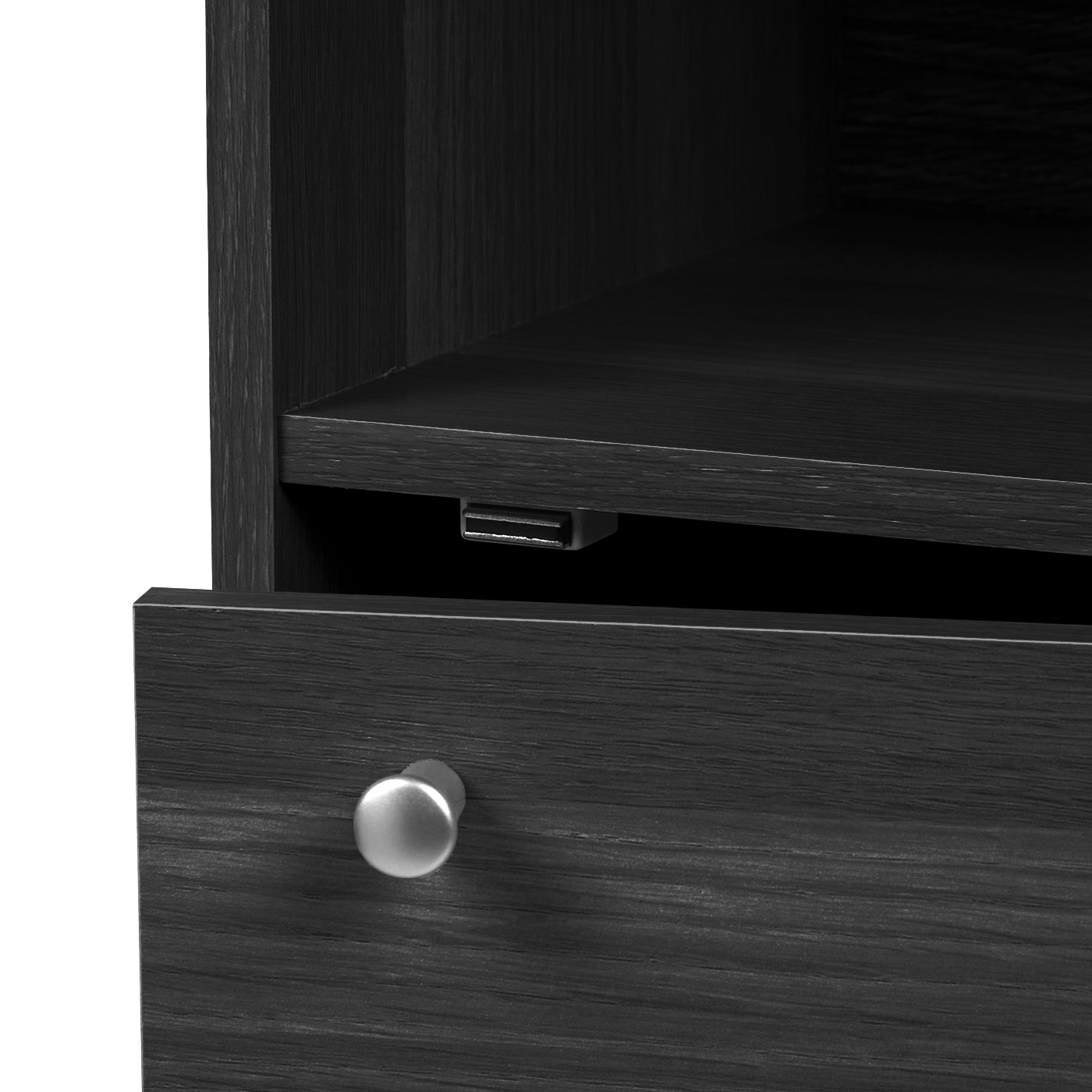 IRIS USA 3 Tier Small Storage Cabinet, Portable Storage Shelf Unit, Small Bookcase with Doors, Black - IRIS USA, Inc.