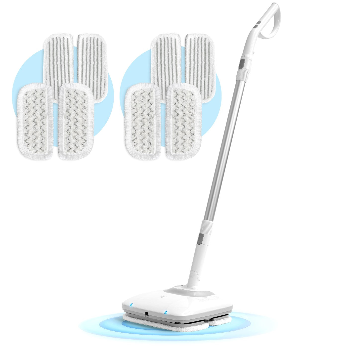 Electric Mop Cordless Vibrating with Water Spray with 8 Cleaning Pads - IRIS USA, Inc.