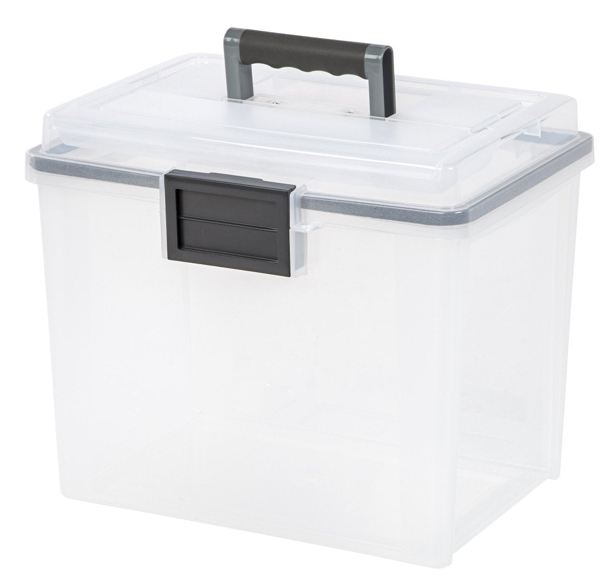 WEATHERTIGHT® Storage Letter File Box - 19 Quart - image 3#color_clear-swatch