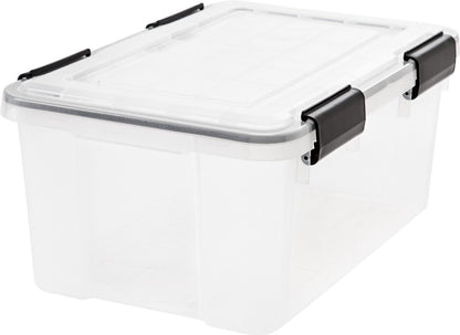 WEATHERTIGHT® Storage Box - 19 Quart - image 3#color_clear-swatch