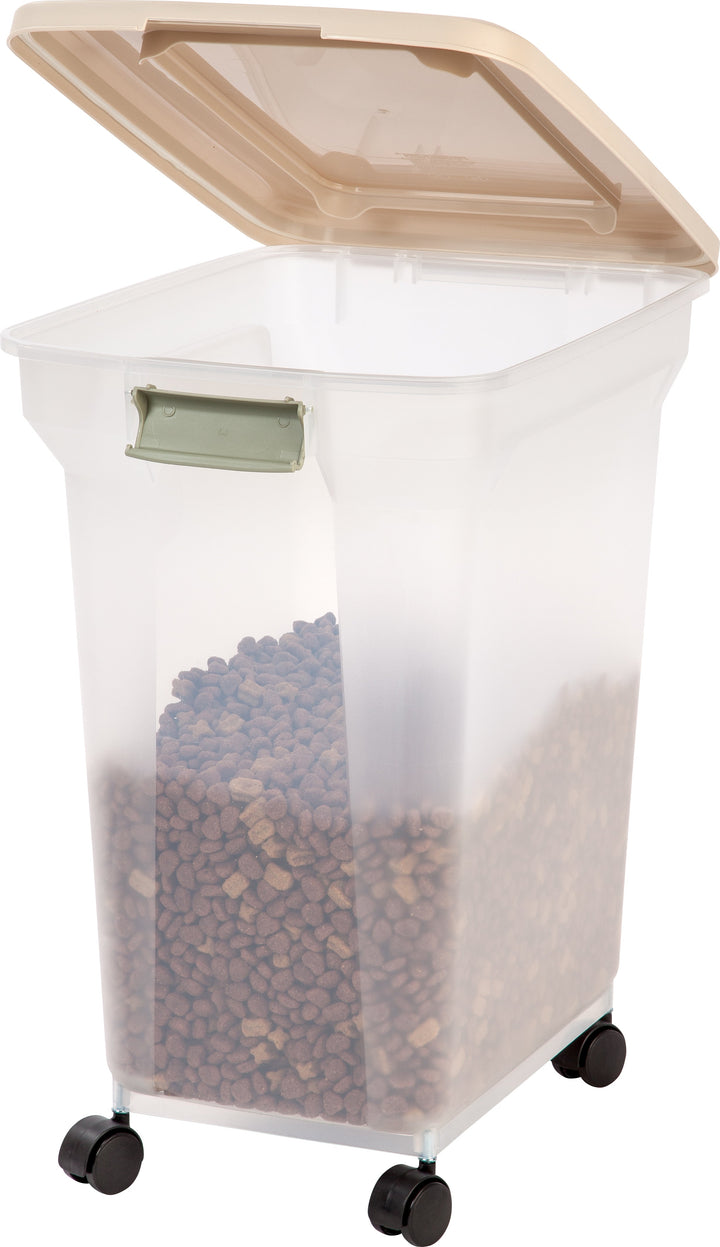 55 Quart Airtight Pet Food Container, Almond - IRIS USA, Inc.