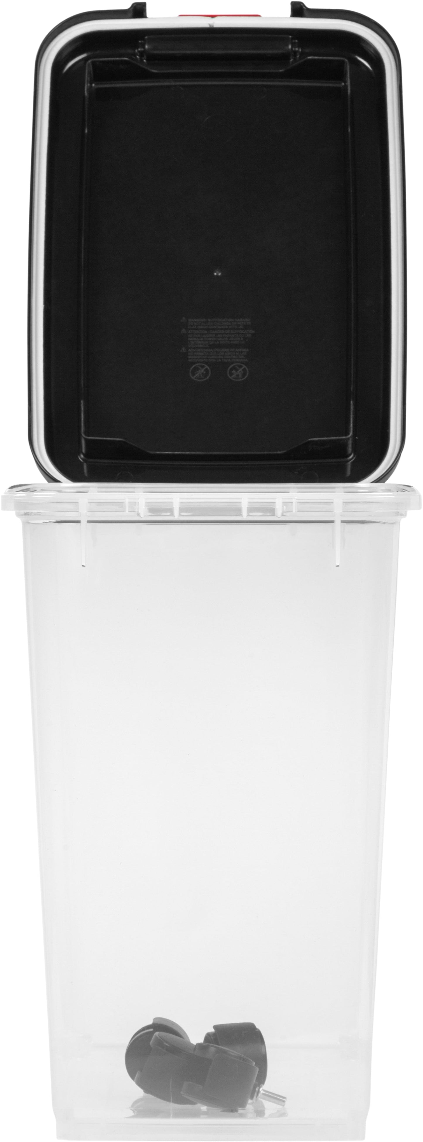 IRIS USA 33 Quart Airtight Pet Food Container, Black Lid - IRIS USA, Inc.