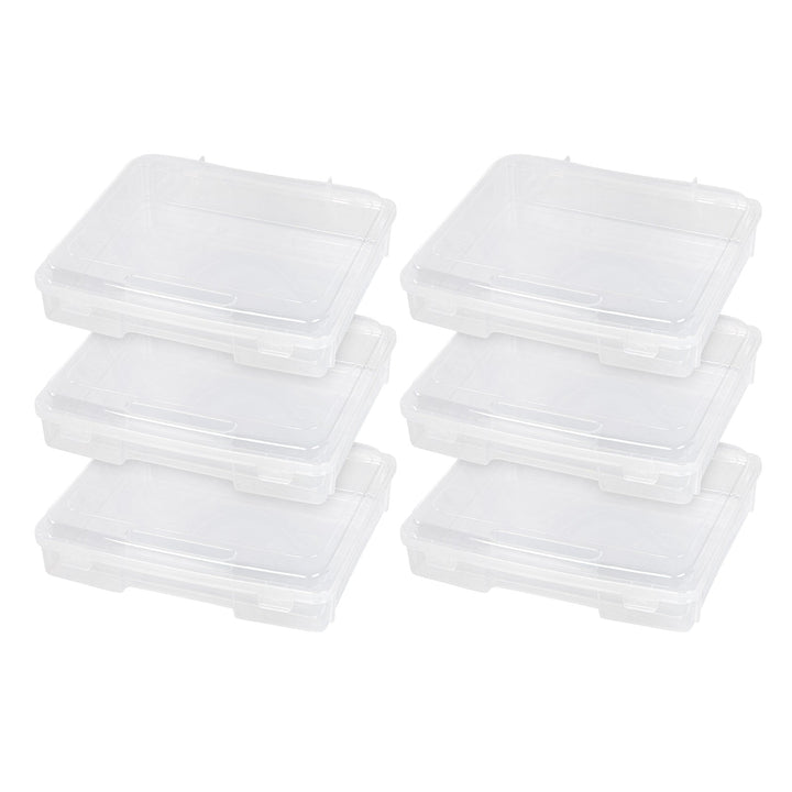 Portable Project Case, 6 Pack, Clear - IRIS USA, Inc.