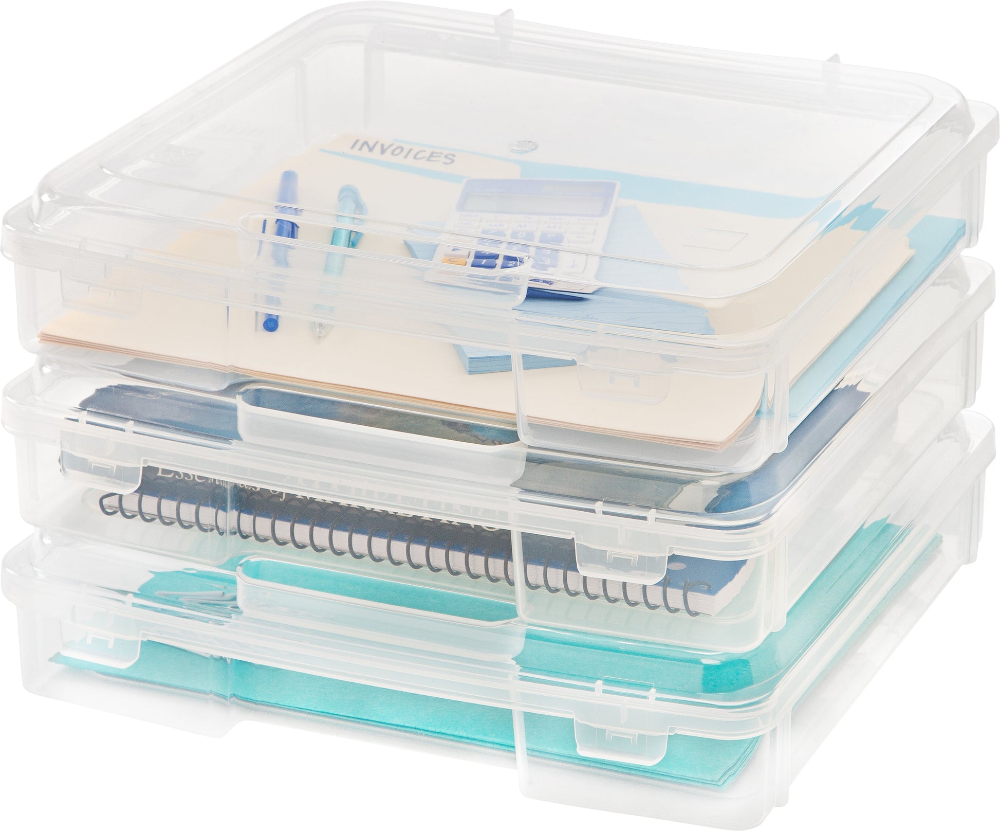 Portable Project Case, 6 Pack, Clear - IRIS USA, Inc.