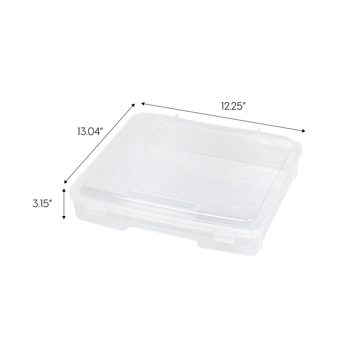 Portable Project Case, 6 Pack, Clear - IRIS USA, Inc.