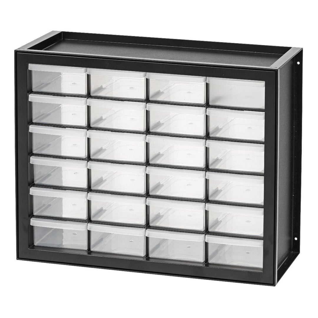 Drawer Parts Cabinet - 24 Drawer - image 2#color_black