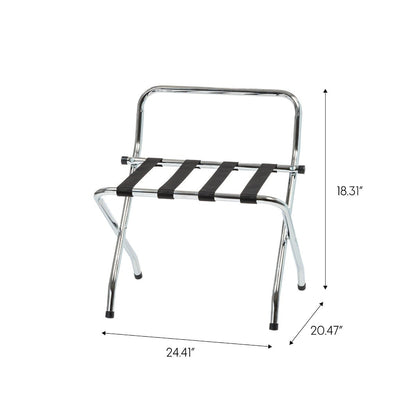 Luggage Rack with Support Bar - IRIS USA, Inc.