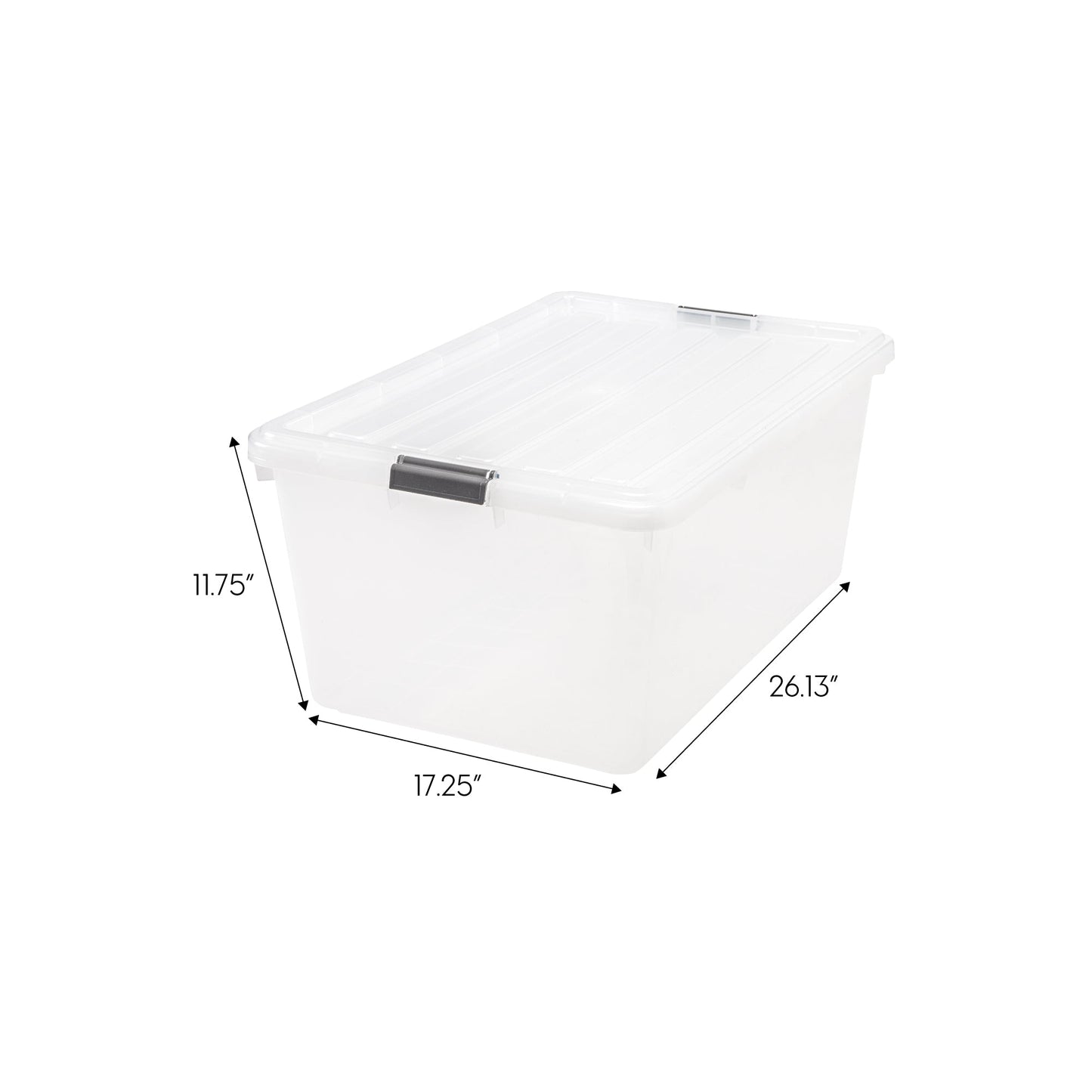 Buckle Down Storage Box - 68 QT 5 Pack - IRIS USA, Inc.