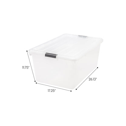 Buckle Down Storage Box - 68 QT 5 Pack - IRIS USA, Inc.