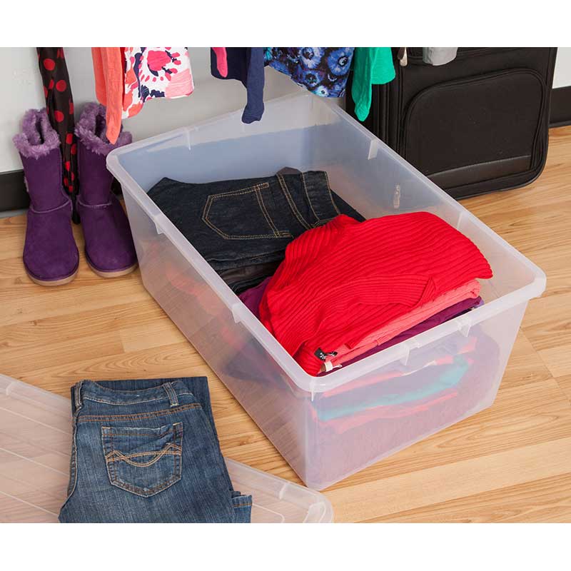 Buckle Down Storage Box - 68 QT 5 Pack - IRIS USA, Inc.