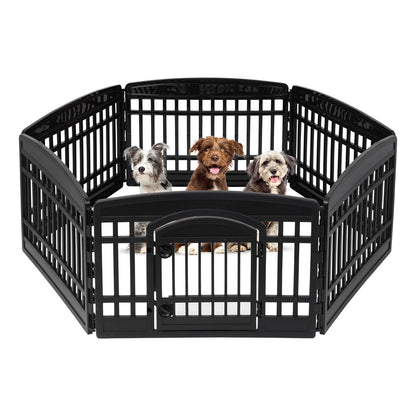 24" Exercise 6-Panel Pet Playpen without door - IRIS USA, Inc.