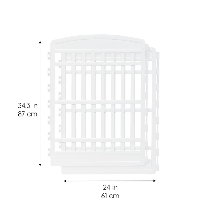 34" Pet Playpen - 2 additional Panels - IRIS USA, Inc.