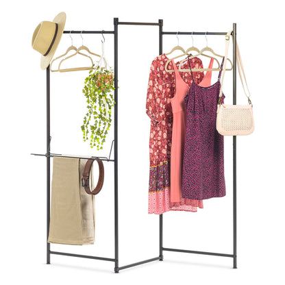 3 Panels Collapsible Clothing Rack - IRIS USA, Inc.