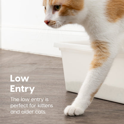 Large Open Top Cat Litter Tray - IRIS USA, Inc.