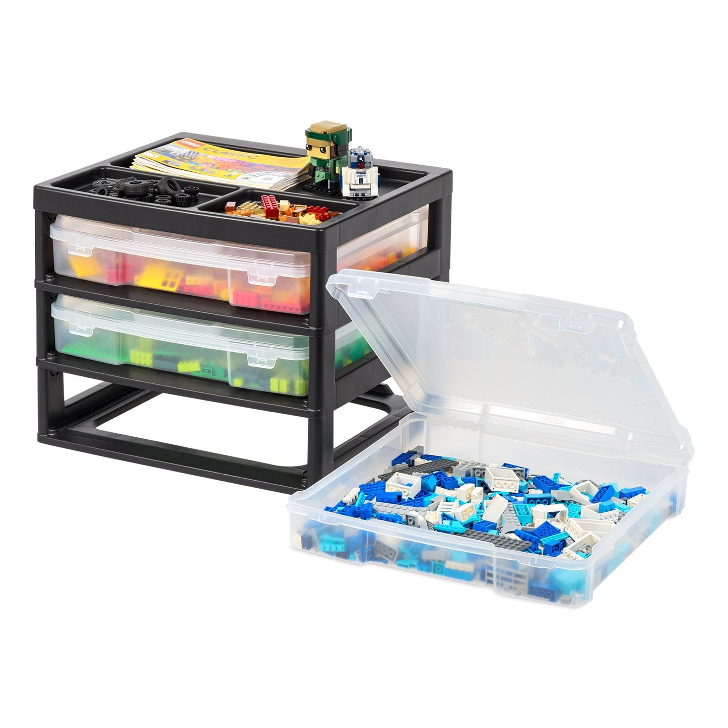 3-Tier Scrapbook Case Organizer - IRIS USA, Inc.