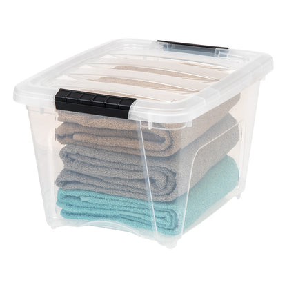 Stack & Pull™ Storage Box - 19 QT 4 Pack - IRIS USA, Inc.