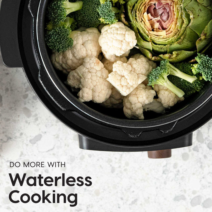 8-IN-1 Pressure Cooker / Rice Cooker with Waterless Cooking