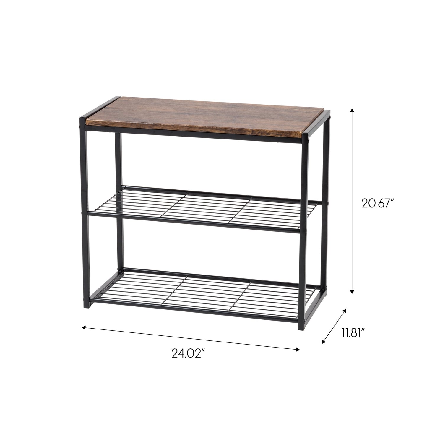 Shoe Storage Organizer with Shelf - IRIS USA, Inc.